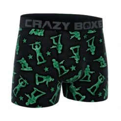 CRAZYBOXER ALLSTAR - Army Men's Boxer Briefs 8 CRAZYBOXER ALLSTAR - Army Men's Boxer Briefs -Crazyboxer Sales Store CBALS0101ARMY 3