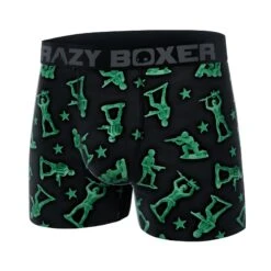 CRAZYBOXER ALLSTAR - Army Men's Boxer Briefs 9 CRAZYBOXER ALLSTAR - Army Men's Boxer Briefs -Crazyboxer Sales Store CBALS0101ARMY 4