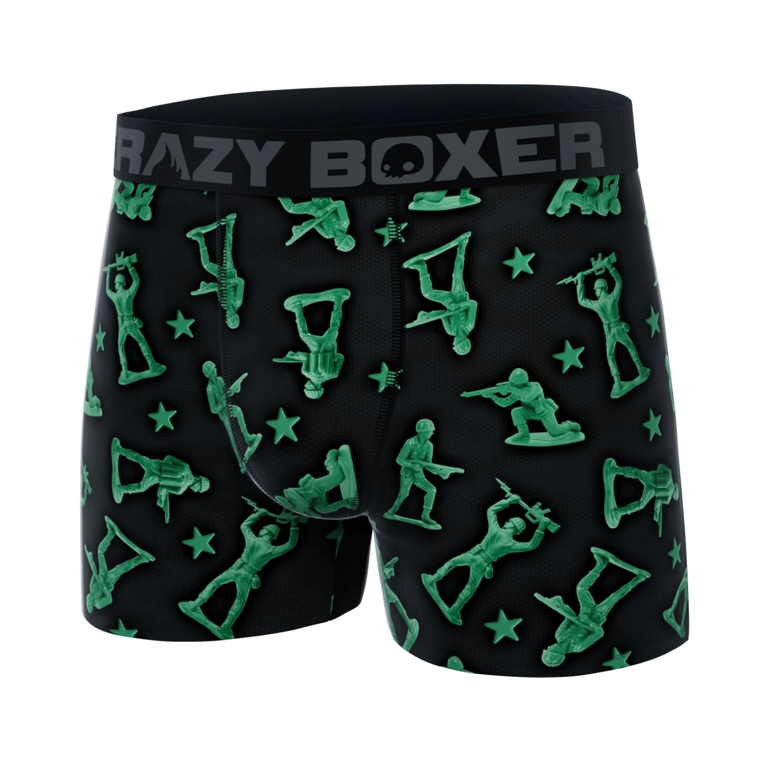 CRAZYBOXER ALLSTAR - Army Men's Boxer Briefs 6 CRAZYBOXER ALLSTAR - Army Men's Boxer Briefs - Image 4