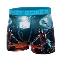 CRAZYBOXER Basketball All Star Men's Boxer Briefs -Crazyboxer Sales Store CBALS0101BASK 4
