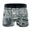 CRAZYBOXER Benjamin Franklin Men's Boxer Briefs -Crazyboxer Sales Store CBALS0101BENJI 0