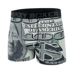 CRAZYBOXER Benjamin Franklin Men's Boxer Briefs -Crazyboxer Sales Store CBALS0101BENJI 4