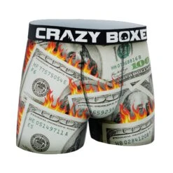Men's Dollars Boxer Briefs 8 Men's Dollars Boxer Briefs -Crazyboxer Sales Store CBALS0101DOLA 3