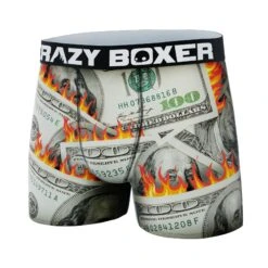 Men's Dollars Boxer Briefs 9 Men's Dollars Boxer Briefs -Crazyboxer Sales Store CBALS0101DOLA 4