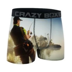 CRAZYBOXER AllStars Fish Men's Boxer Briefs 8 CRAZYBOXER AllStars Fish Men's Boxer Briefs -Crazyboxer Sales Store CBALS0101FISH 3