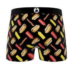 CRAZYBOXER Men's Hot Dog All Star Boxer Briefs -Crazyboxer Sales Store CBALS0101HOTD 2