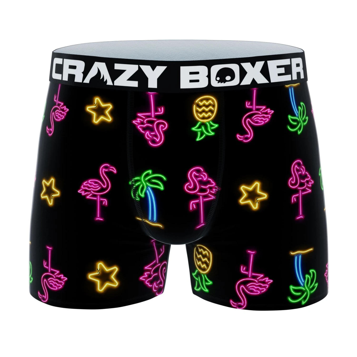 CRAZYBOXER All Star Neon Army Men's Boxer Briefs (3 Pack) 6 CRAZYBOXER All Star Neon Army Men's Boxer Briefs (3 Pack) - Image 4
