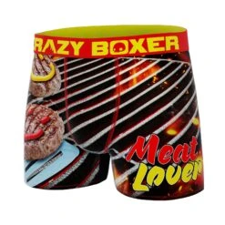 CRAZYBOXER BBQ Men's Boxer Briefs 9 CRAZYBOXER BBQ Men's Boxer Briefs -Crazyboxer Sales Store CBALS0102BBQ2 4