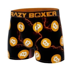 CRAZYBOXER All Star Bitcoin Men's Boxer Briefs -Crazyboxer Sales Store CBALS0102BITC 4