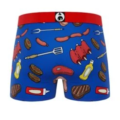 CRAZYBOXER BBQ Men's Boxer Briefs (Pack 2) -Crazyboxer Sales Store CBALS0102X2A8 2