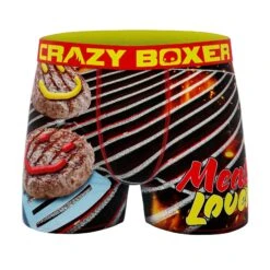 CRAZYBOXER BBQ Men's Boxer Briefs (Pack 2) -Crazyboxer Sales Store CBALS0102X2A8 3