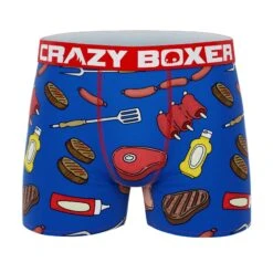 CRAZYBOXER All Star Sausage Men's Boxer Briefs (6 Pack) -Crazyboxer Sales Store CBALS0102X6A1 5