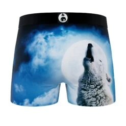 CRAZYBOXER All Star Wolf Lion Men's Boxer Briefs (2 Pack) -Crazyboxer Sales Store CBALS0103X2C5 5