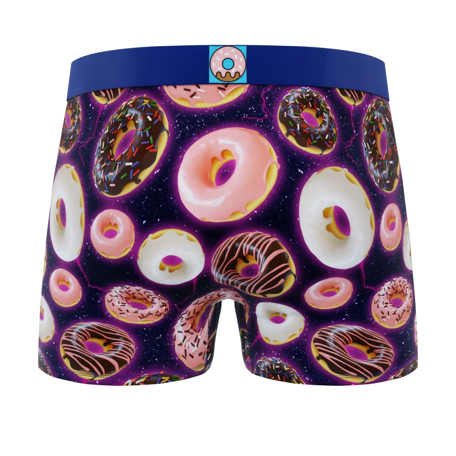 CRAZYBOXER Tropical Donut Men's Boxer Briefs (3 Pack) 5 CRAZYBOXER Tropical Donut Men's Boxer Briefs (3 Pack) - Image 3