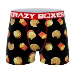 CRAZYBOXER Food Men's Boxer Briefs (6 Pack) 10 CRAZYBOXER Food Men's Boxer Briefs (6 Pack) -Crazyboxer Sales Store CBALS0103X6C1 1