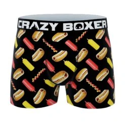 CRAZYBOXER Food Men's Boxer Briefs (6 Pack) 12 CRAZYBOXER Food Men's Boxer Briefs (6 Pack) -Crazyboxer Sales Store CBALS0103X6C1 5