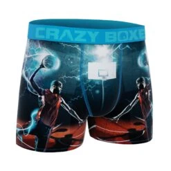 CRAZYBOXER All Stars Basketball Kid's Boxer Briefs -Crazyboxer Sales Store CBALS0301BASK 3