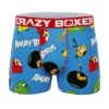 CRAZYBOXER Angry Bird Attack Men's Boxer Briefs 1 CRAZYBOXER Angry Bird Attack Men's Boxer Briefs -Crazyboxer Sales Store CBANG0101CAR1 0