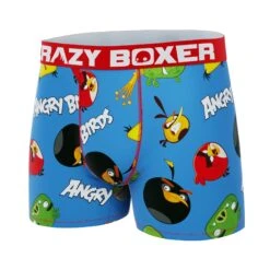 CRAZYBOXER Angry Bird Attack Men's Boxer Briefs 9 CRAZYBOXER Angry Bird Attack Men's Boxer Briefs -Crazyboxer Sales Store CBANG0101CAR1 4