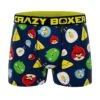 CRAZYBOXER Angry Birds All Characters Men's Boxer Briefs 1 CRAZYBOXER Angry Birds All Characters Men's Boxer Briefs -Crazyboxer Sales Store CBANG0101CAR2 0
