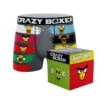 CRAZYBOXER Angry Birds Men's Boxer Briefs (Creative Packaging) -Crazyboxer Sales Store CBANG0101LINEN 0