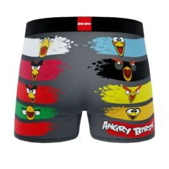 CRAZYBOXER Angry Birds Men's Boxer Briefs (Creative Packaging) -Crazyboxer Sales Store CBANG0101LINEN 2
