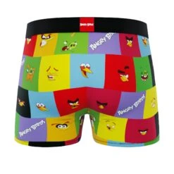 CRAZYBOXER Angry Birds Men's Boxer Briefs 7 CRAZYBOXER Angry Birds Men's Boxer Briefs -Crazyboxer Sales Store CBANG0101PLAC 1