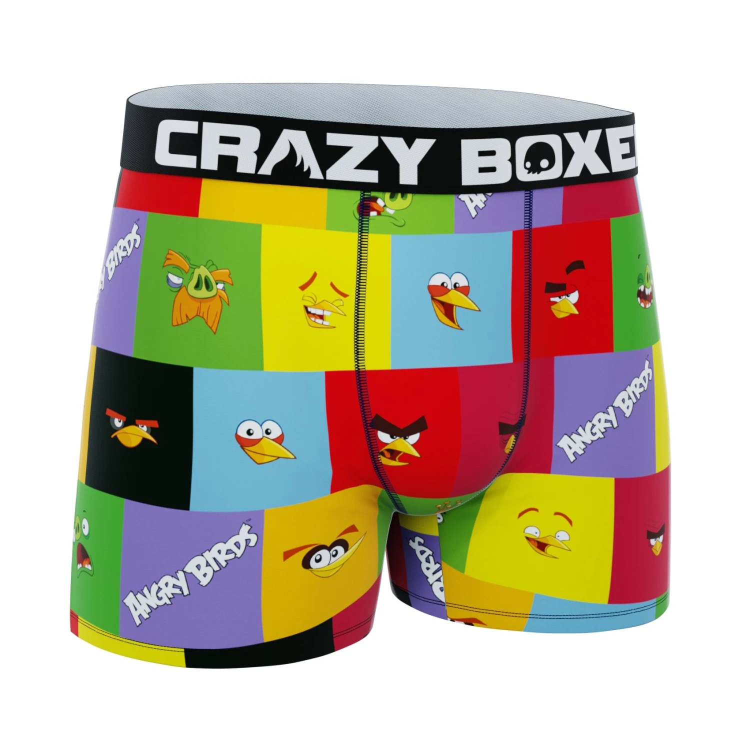 CRAZYBOXER Angry Birds Men's Boxer Briefs 5 CRAZYBOXER Angry Birds Men's Boxer Briefs - Image 3