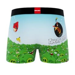 CRAZYBOXER Angry Birds Men's Boxer Briefs (2Pack) -Crazyboxer Sales Store CBANG0101X2A2 2