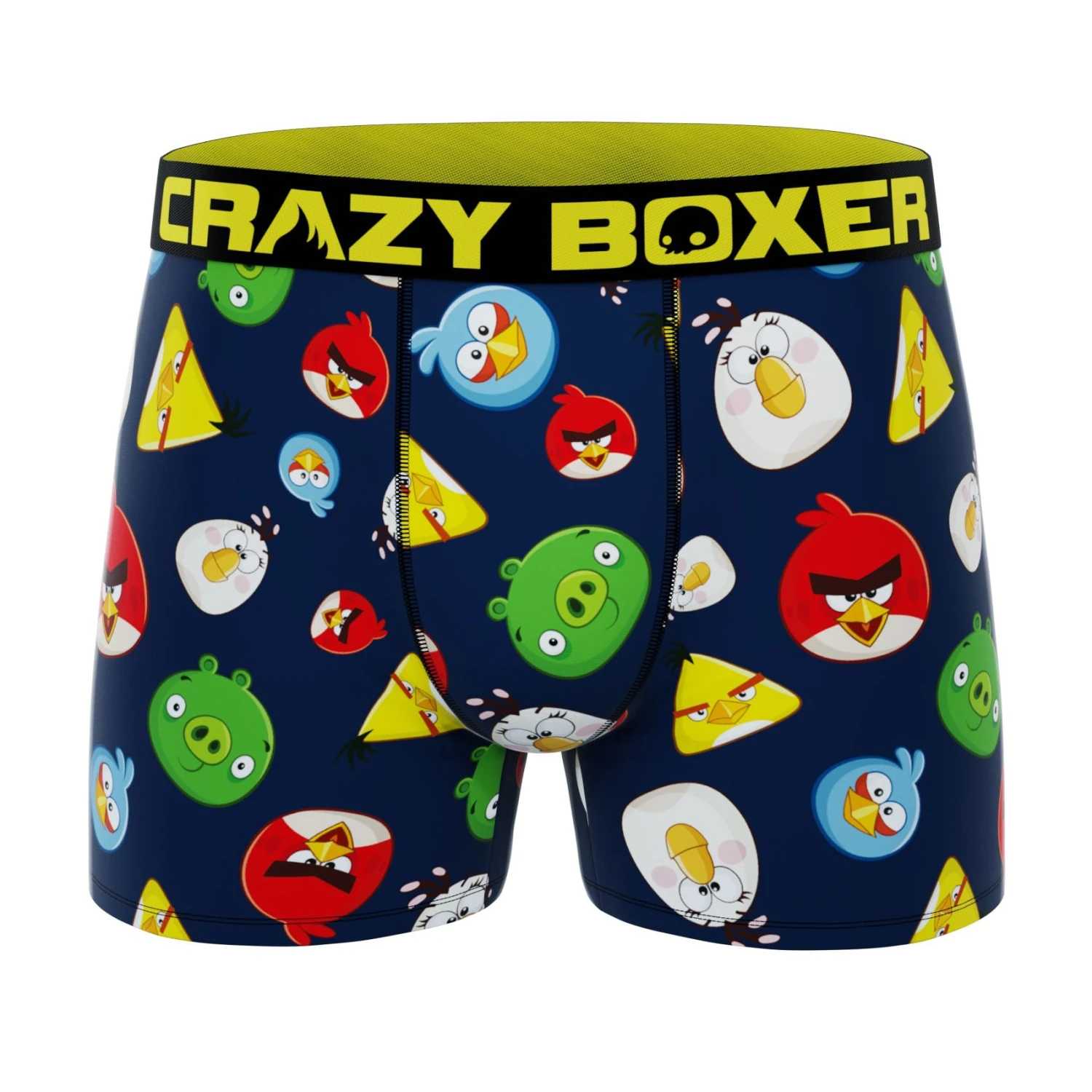 CRAZYBOXER Angry Birds All CharactersMen's Boxer Briefs (3 Pack) 4 CRAZYBOXER Angry Birds All CharactersMen's Boxer Briefs (3 Pack) - Image 2