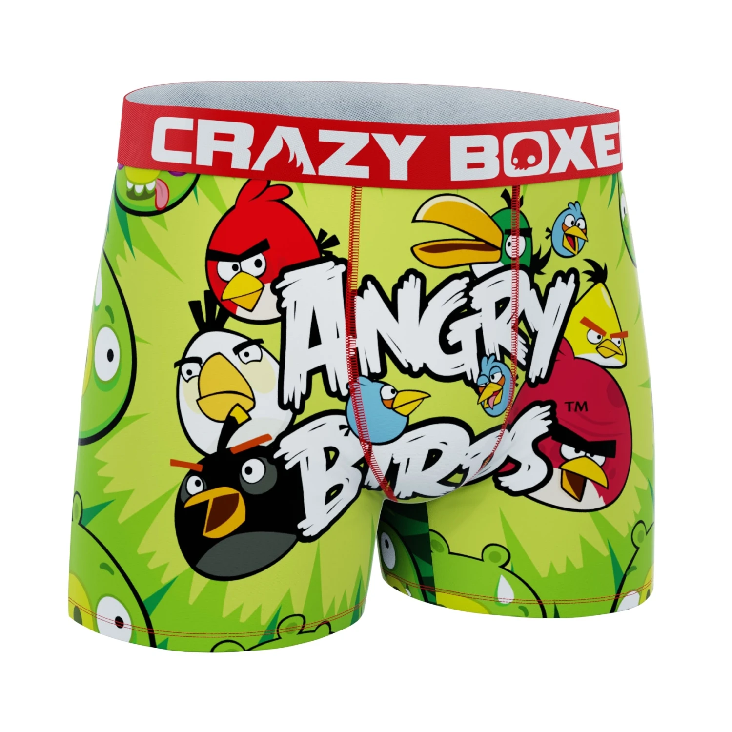 CRAZYBOXER Angry Bird Attack Kid's Boxer Briefs 5 CRAZYBOXER Angry Bird Attack Kid's Boxer Briefs - Image 3