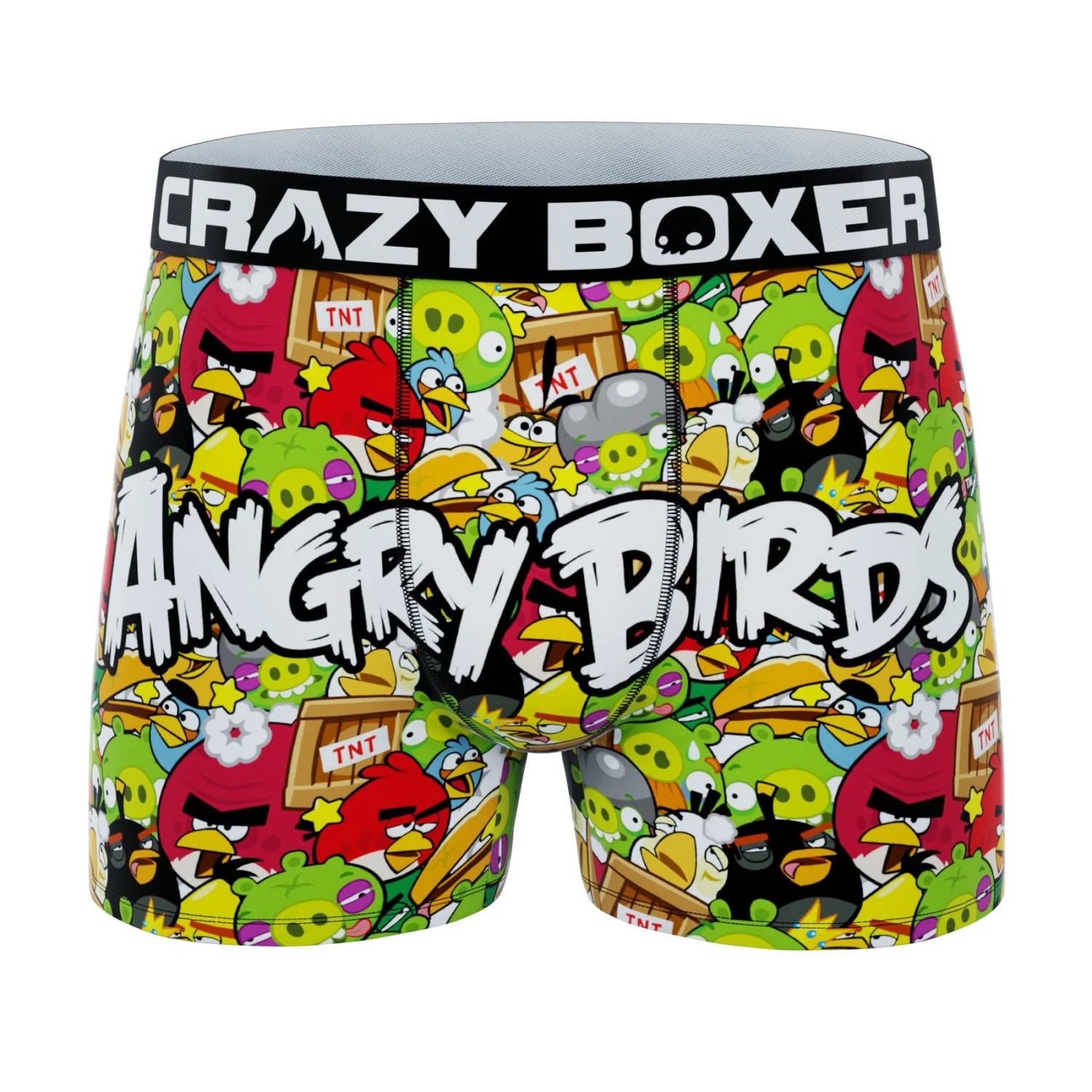 CRAZYBOXER Angry Bird All Over Kid's Boxer Briefs 3 CRAZYBOXER Angry Bird All Over Kid's Boxer Briefs