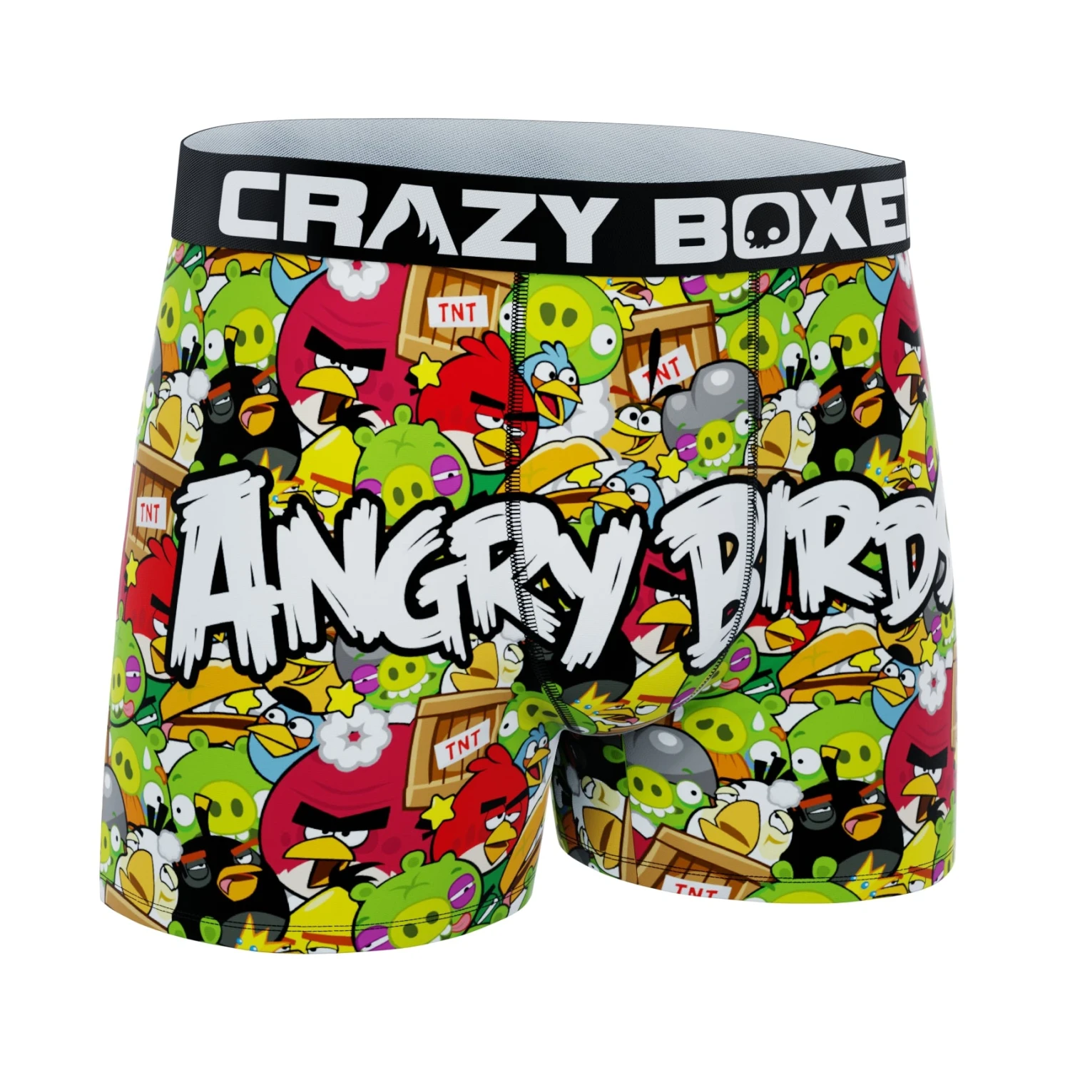 CRAZYBOXER Angry Bird All Over Kid's Boxer Briefs 5 CRAZYBOXER Angry Bird All Over Kid's Boxer Briefs - Image 3
