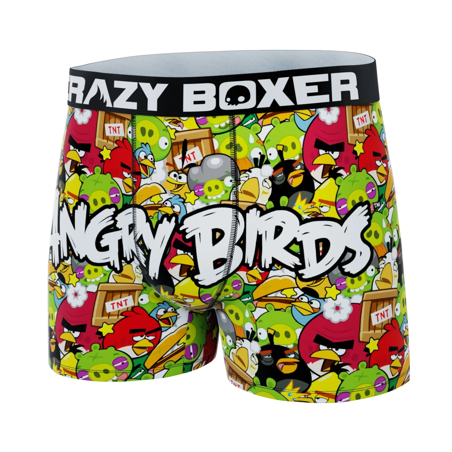 CRAZYBOXER Angry Bird All Over Kid's Boxer Briefs 6 CRAZYBOXER Angry Bird All Over Kid's Boxer Briefs - Image 4