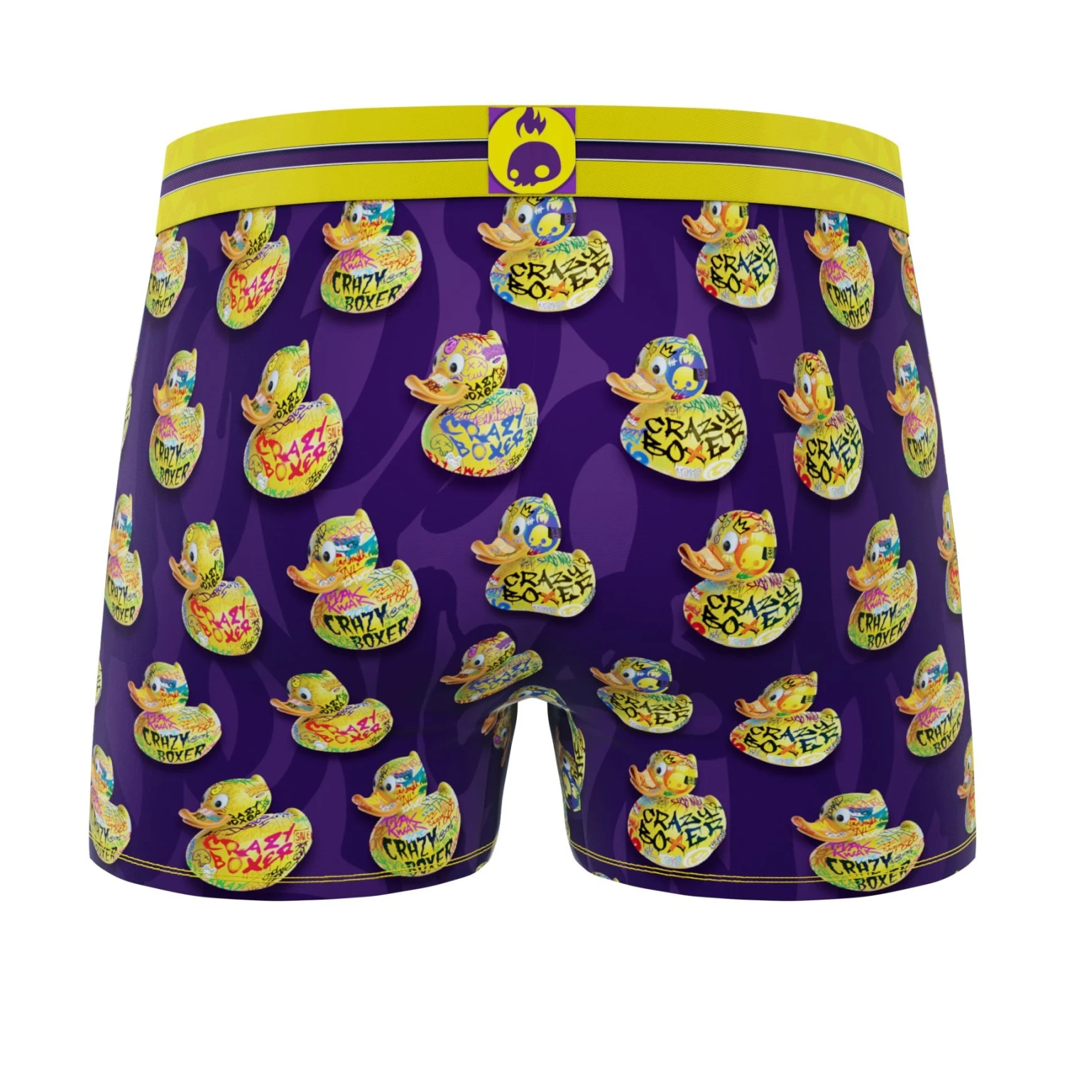 CRAZYBOXER Animals Duck Men's Boxer Briefs 4 CRAZYBOXER Animals Duck Men's Boxer Briefs - Image 2