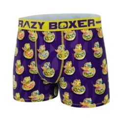 CRAZYBOXER Animals Duck Men's Boxer Briefs 9 CRAZYBOXER Animals Duck Men's Boxer Briefs -Crazyboxer Sales Store CBANI01DUCK 4