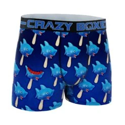 Men's Shark Boxer Briefs -Crazyboxer Sales Store CBANI01REK1 3