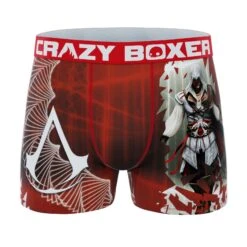CRAZYBOXER Assasins's Creed Ezio Men's Boxer Briefs