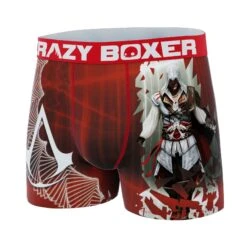 CRAZYBOXER Assasins's Creed Ezio Men's Boxer Briefs 9 CRAZYBOXER Assasins's Creed Ezio Men's Boxer Briefs -Crazyboxer Sales Store CBASC01ASS2 4