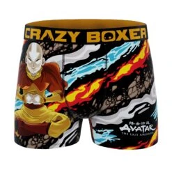 CRAZYBOXER Avatar Elements Men's Boxer Briefs