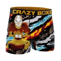 CRAZYBOXER Avatar Elements Men's Boxer Briefs 8 CRAZYBOXER Avatar Elements Men's Boxer Briefs -Crazyboxer Sales Store CBAVA0101MULT 3