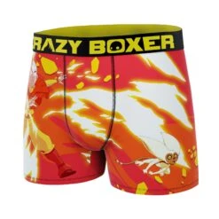 CRAZYBOXER Avatar The Last Airbender Men's Boxer Briefs -Crazyboxer Sales Store CBAVA0101ORAN 4