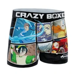 CRAZYBOXER Avatar Power Men's Boxer Briefs -Crazyboxer Sales Store CBAVA0102POWR 3