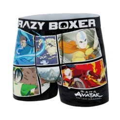 CRAZYBOXER Avatar Power Men's Boxer Briefs -Crazyboxer Sales Store CBAVA0102POWR 4