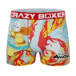 CRAZYBOXER Avatar Elements Men's Boxer Briefs (3 Pack) 14 CRAZYBOXER Avatar Elements Men's Boxer Briefs (3 Pack) -Crazyboxer Sales Store CBAVA0102X3A1 5
