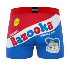 CRAZYBOXER Bazooka Bubble Gum Joe Men's Boxer Briefs (Creative Packaging) -Crazyboxer Sales Store CBBAZ01ORIN 2