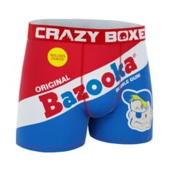 CRAZYBOXER Bazooka Bubble Gum Joe Men's Boxer Briefs -Crazyboxer Sales Store CBBAZ01ORI 3