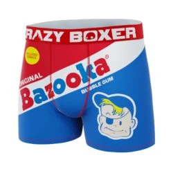 CRAZYBOXER Bazooka Bubble Gum Joe Men's Boxer Briefs -Crazyboxer Sales Store CBBAZ01ORI 4