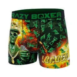 CRAZYBOXER Bling Bling Toy Soldier Men's Boxer Briefs -Crazyboxer Sales Store CBBLI0101SOLD 4