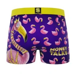CRAZYBOXER Duck Flamingo Men's Boxer Briefs (3 Pack) -Crazyboxer Sales Store CBBLI0101X3A1 9